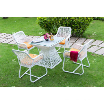 Elegant Design Poly Rattan Coffee and Dining Set For Outdoor Garden Furniture